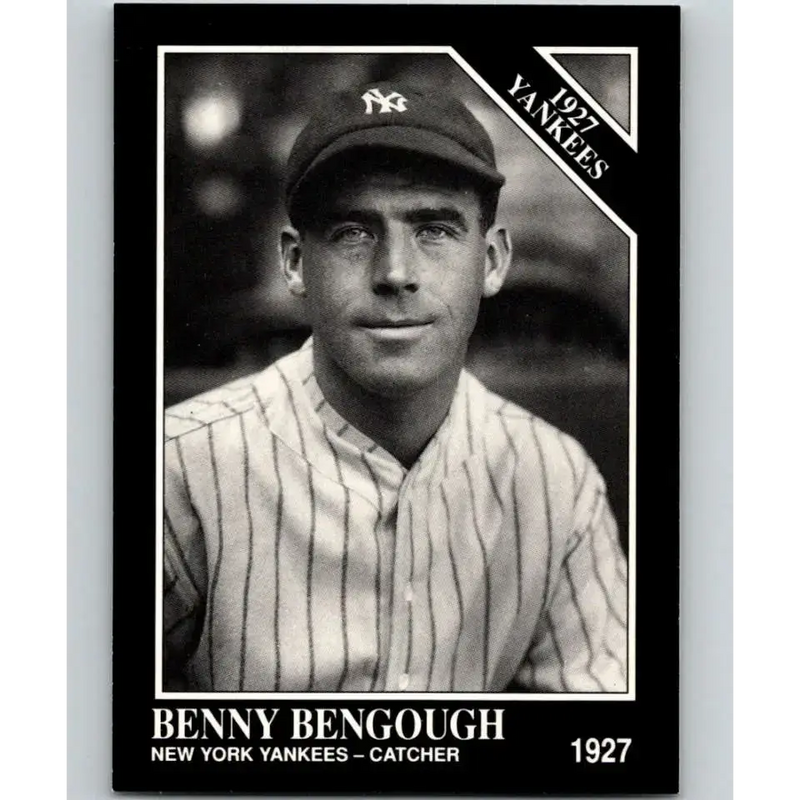 1991 Conlon Collection #103 Benny Bengough EX Excellent New York Yankees Baseball Card - Baseball Card Single