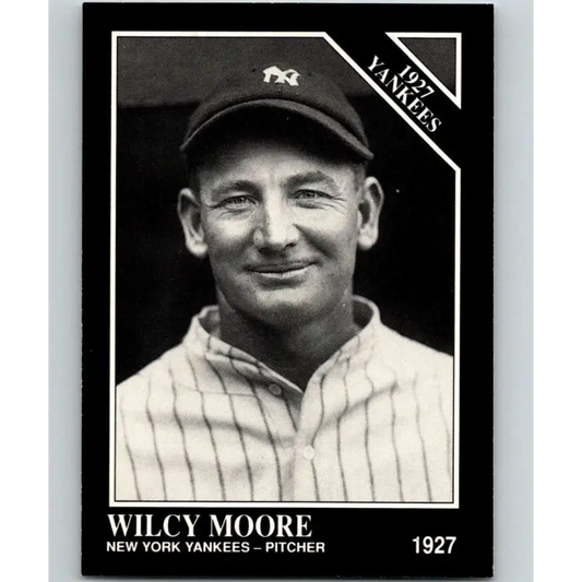 1991 Conlon Collection #109 Wilcy Moore EX Excellent New York Yankees Baseball Card - Baseball Card Single