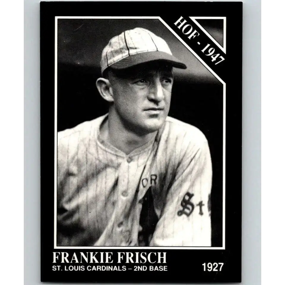 1991 Conlon Collection #11 Frankie Frisch EX Excellent St. Louis Cardinals Baseball Card - Baseball Card Single