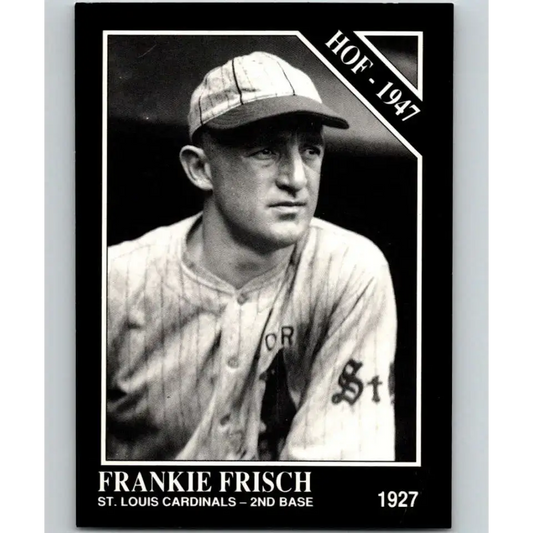 1991 Conlon Collection #11 Frankie Frisch EX Excellent St. Louis Cardinals Baseball Card - Baseball Card Single