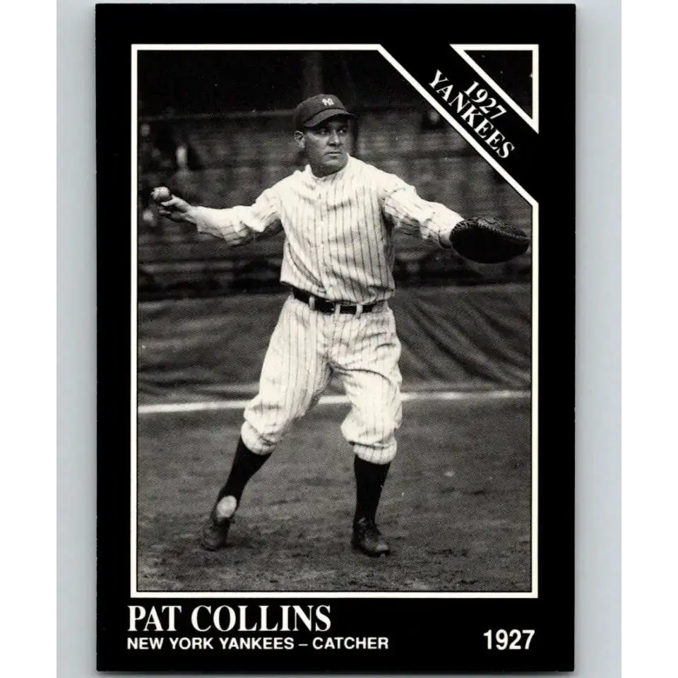 1991 Conlon Collection #118 Pat Collins EX Excellent New York Yankees Baseball Card - Baseball Card Single