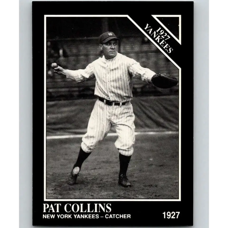 1991 Conlon Collection #118 Pat Collins EX Excellent New York Yankees Baseball Card - Baseball Card Single