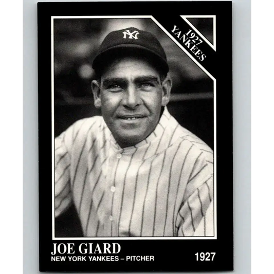 1991 Conlon Collection #119 Joe Giard EX Excellent New York Yankees Baseball Card - Baseball Card Single