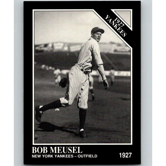 1991 Conlon Collection #122 Bob Meusel EX Excellent New York Yankees Baseball Card - Baseball Card Single