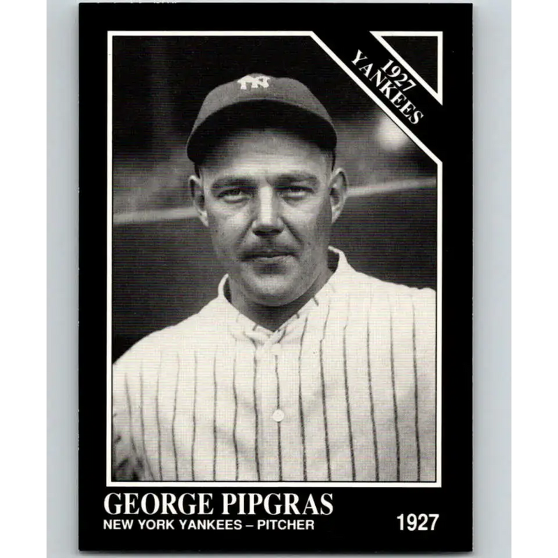 1991 Conlon Collection #123 George Pipgras EX Excellent New York Yankees Baseball Card - Baseball Card Single