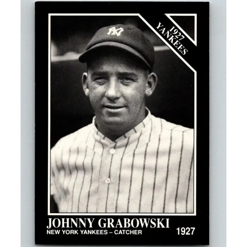 1991 Conlon Collection #124 Johnny Grabowski EX Excellent New York Yankees Baseball Card - Baseball Card Single