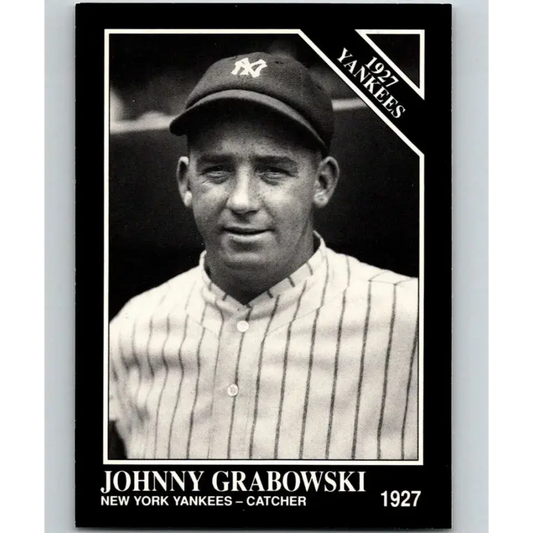 1991 Conlon Collection #124 Johnny Grabowski EX Excellent New York Yankees Baseball Card - Baseball Card Single