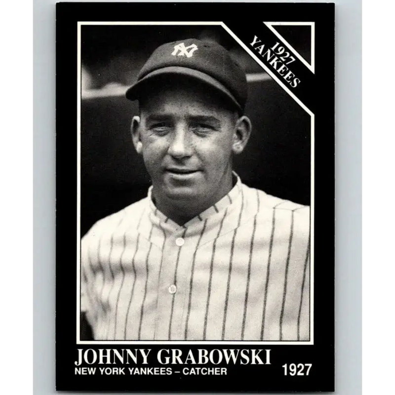 1991 Conlon Collection #124 Johnny Grabowski EX Excellent New York Yankees Baseball Card - Baseball Card Single