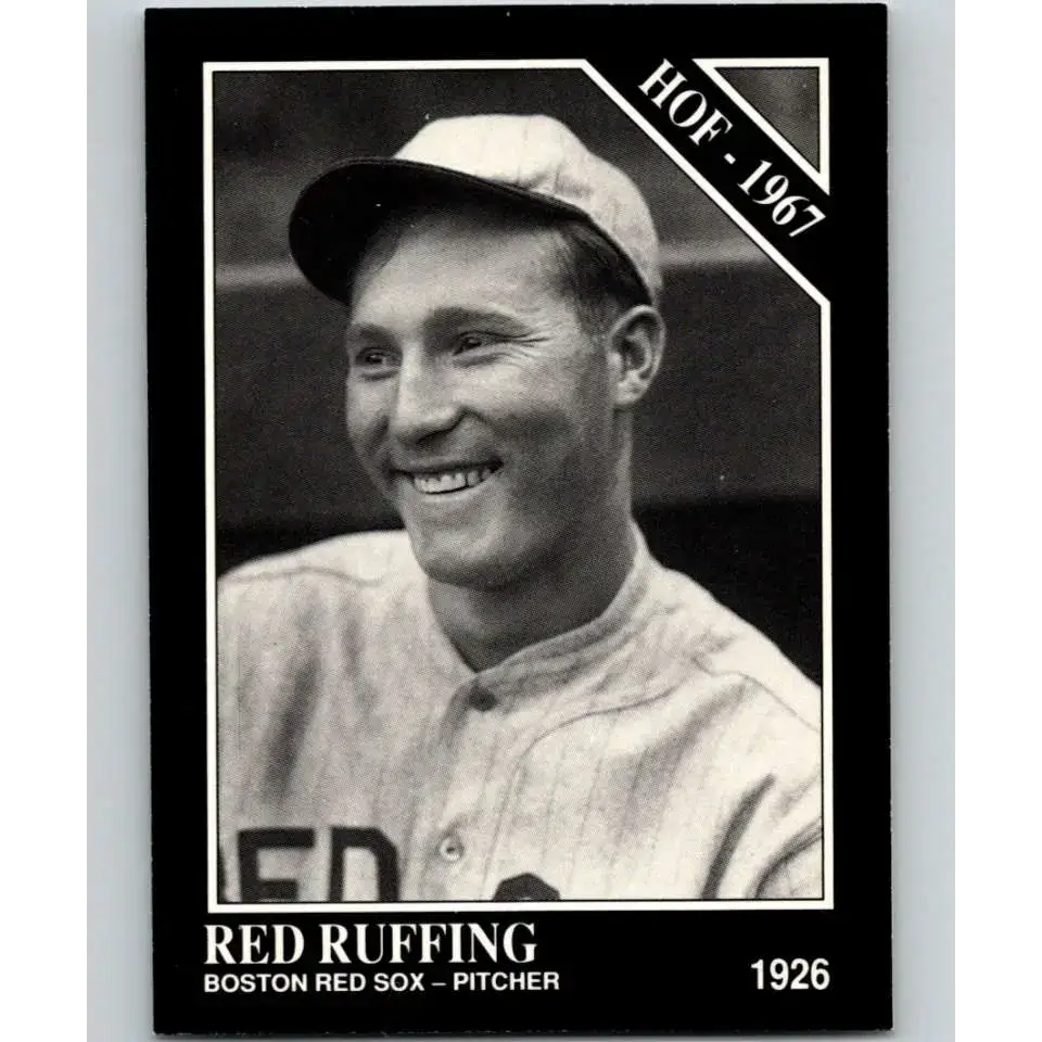 1991 Conlon Collection #13 Red Ruffing EX Excellent Boston Red Sox Baseball Card - Baseball Card Single
