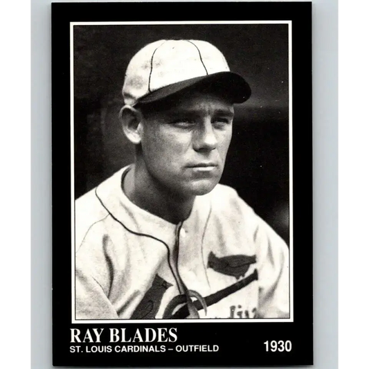 1991 Conlon Collection #130 Ray Blades EX Excellent St. Louis Cardinals Baseball Card - Baseball Card Single