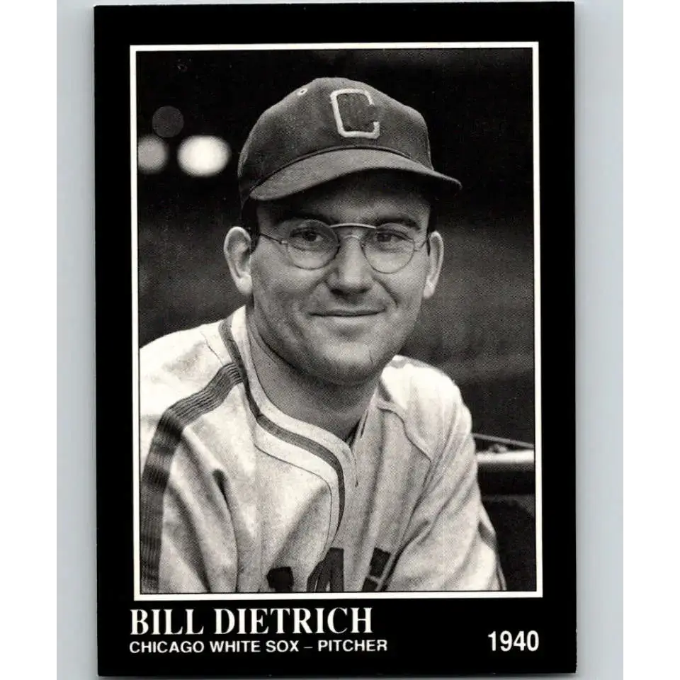 1991 Conlon Collection #133 Bill Dietrich EX Excellent Chicago White Sox Baseball Card - Baseball Card Single