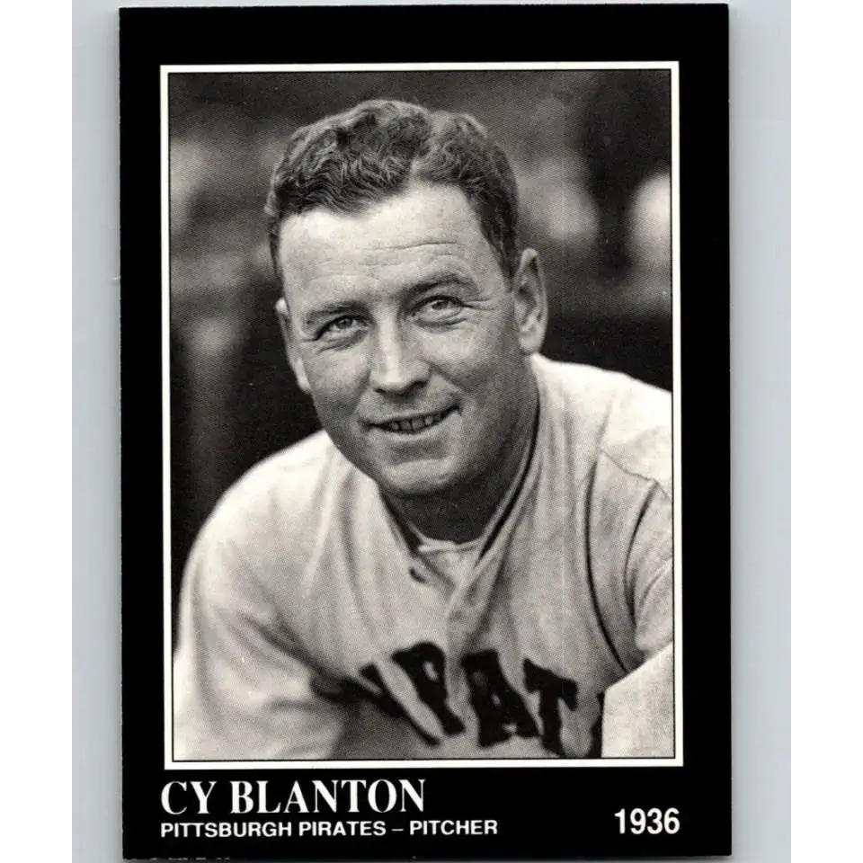 1991 Conlon Collection #134 Cy Blanton EX Excellent Pittsburgh Pirates Baseball Card - Baseball Card Single