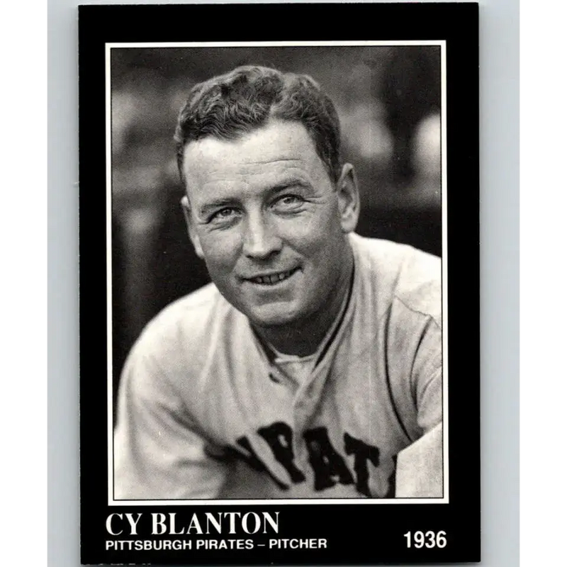 1991 Conlon Collection #134 Cy Blanton EX Excellent Pittsburgh Pirates Baseball Card - Baseball Card Single