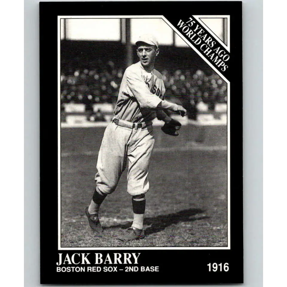1991 Conlon Collection #139 Jack Barry EX Excellent Boston Red Sox Baseball Card - Baseball Card Single