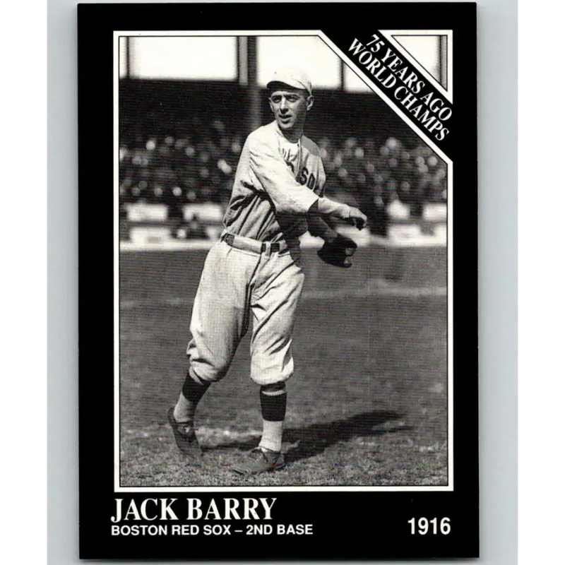 1991 Conlon Collection #139 Jack Barry EX Excellent Boston Red Sox Baseball Card - Baseball Card Single
