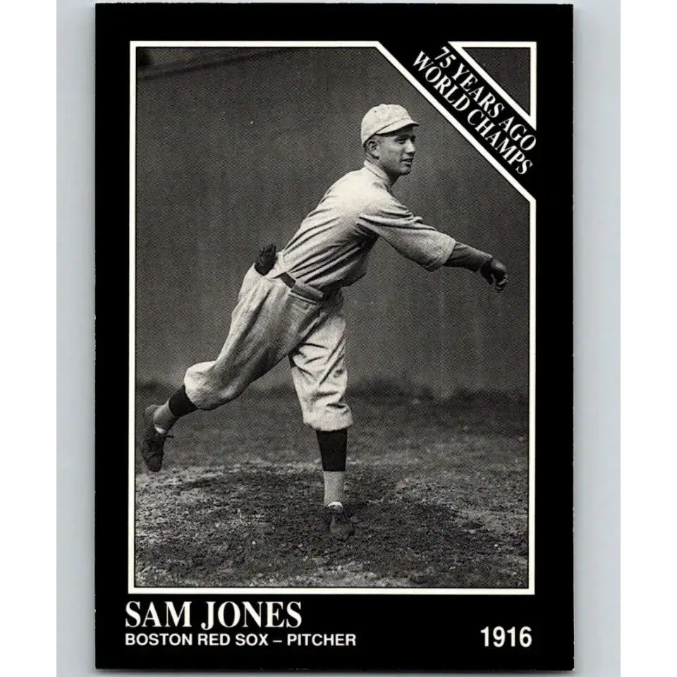 1991 Conlon Collection #140 Sad Sam Jones EX Excellent Boston Red Sox Baseball Card - Baseball Card Single
