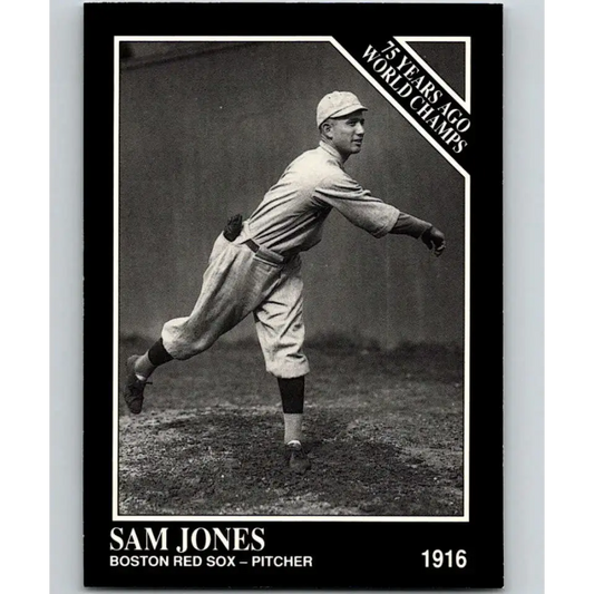 1991 Conlon Collection #140 Sad Sam Jones EX Excellent Boston Red Sox Baseball Card - Baseball Card Single