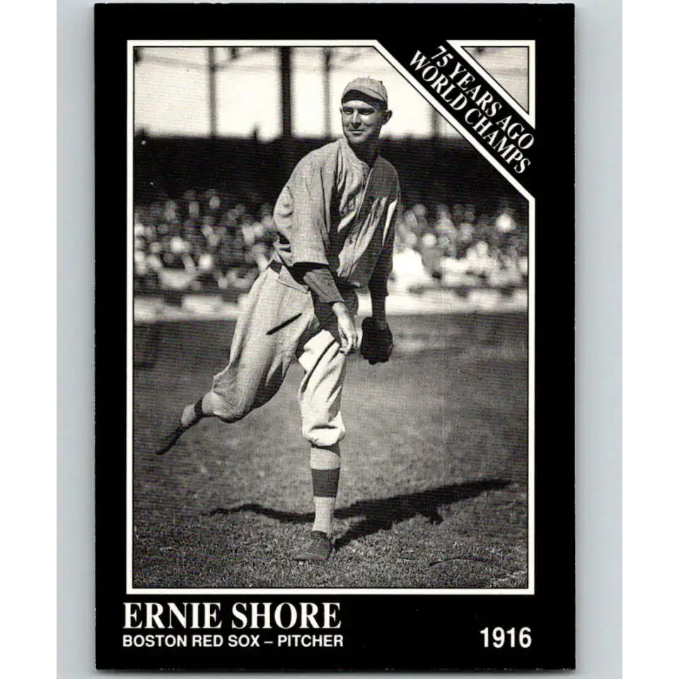 1991 Conlon Collection #141 Ernie Shore EX Excellent Boston Red Sox Baseball Card - Baseball Card Single