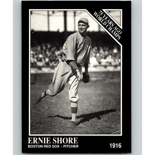 1991 Conlon Collection #141 Ernie Shore EX Excellent Boston Red Sox Baseball Card - Baseball Card Single