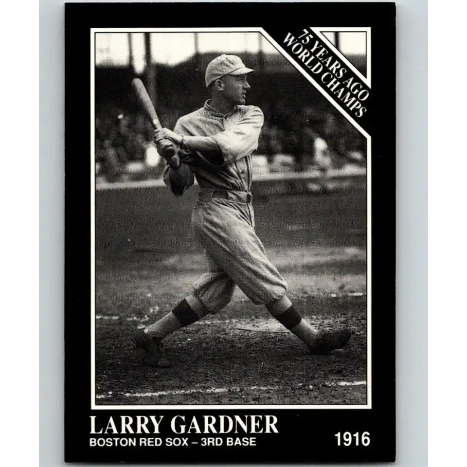 1991 Conlon Collection #147 Larry Gardner EX Excellent Boston Red Sox Baseball Card - Baseball Card Single