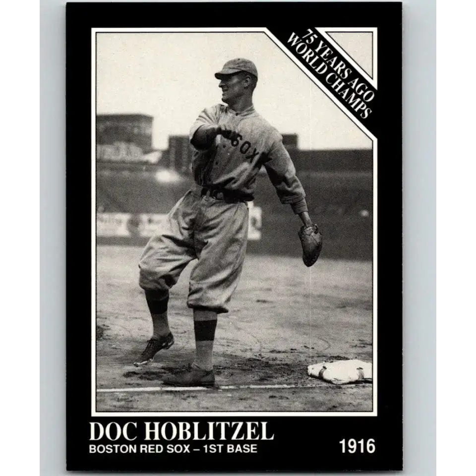 1991 Conlon Collection #148 Dick Hoblitzell EX Excellent Boston Red Sox Baseball Card - Baseball Card Single