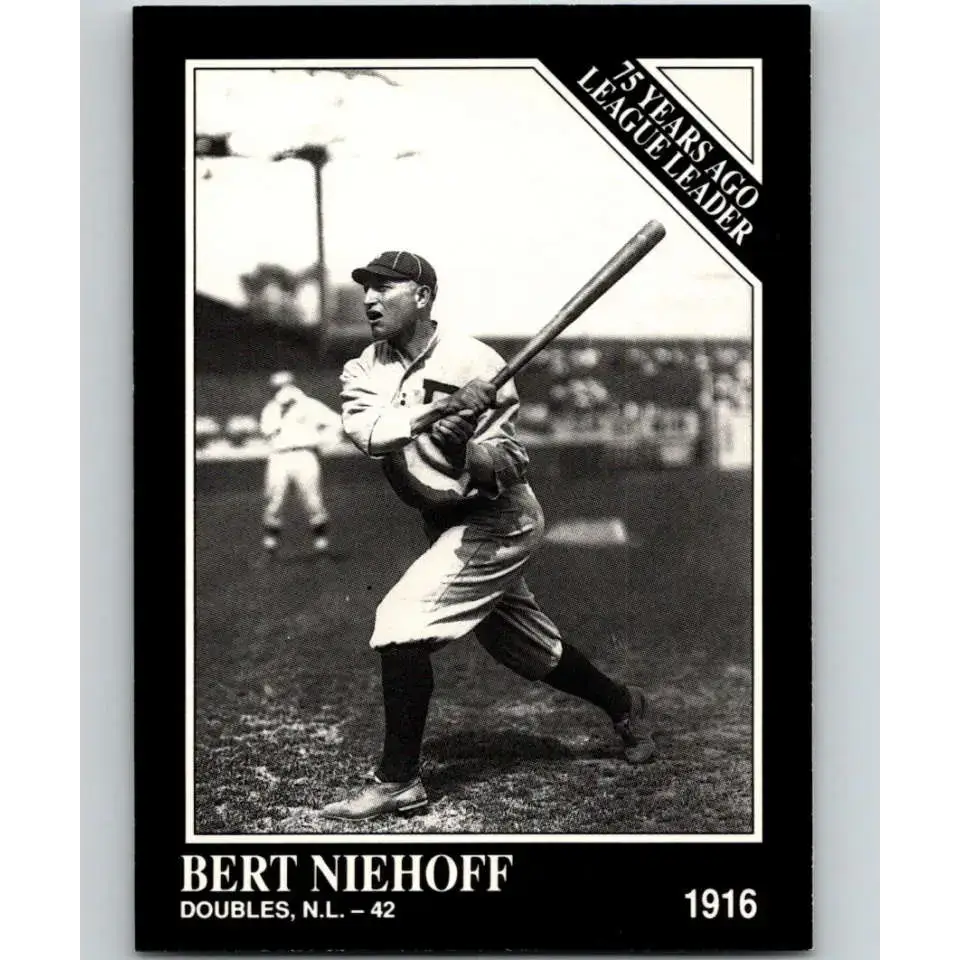 1991 Conlon Collection #151 Bert Niehoff EX Excellent Philadelphia Phillies Baseball Card - Baseball Card Single