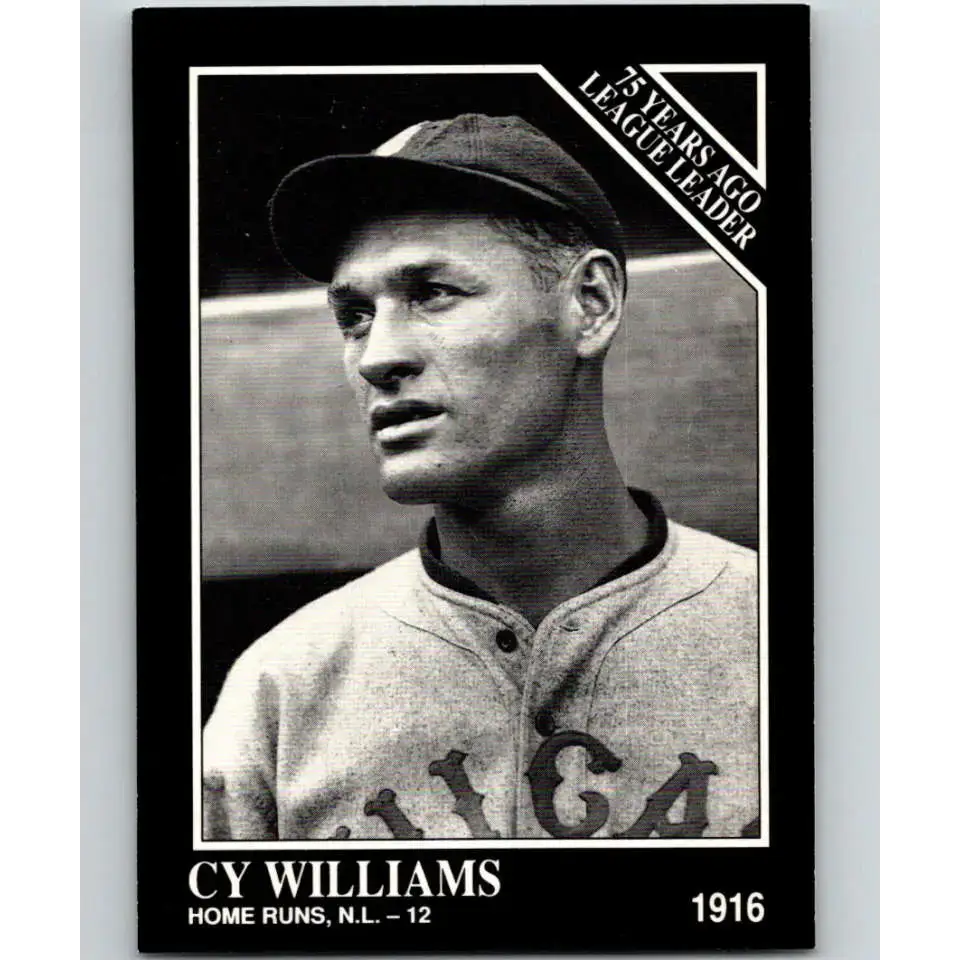 1991 Conlon Collection #154 Cy Williams EX Excellent Chicago Cubs Baseball Card - Baseball Card Single