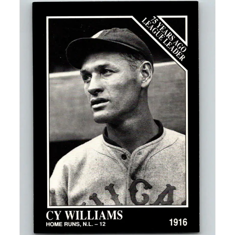 1991 Conlon Collection #154 Cy Williams EX Excellent Chicago Cubs Baseball Card - Baseball Card Single