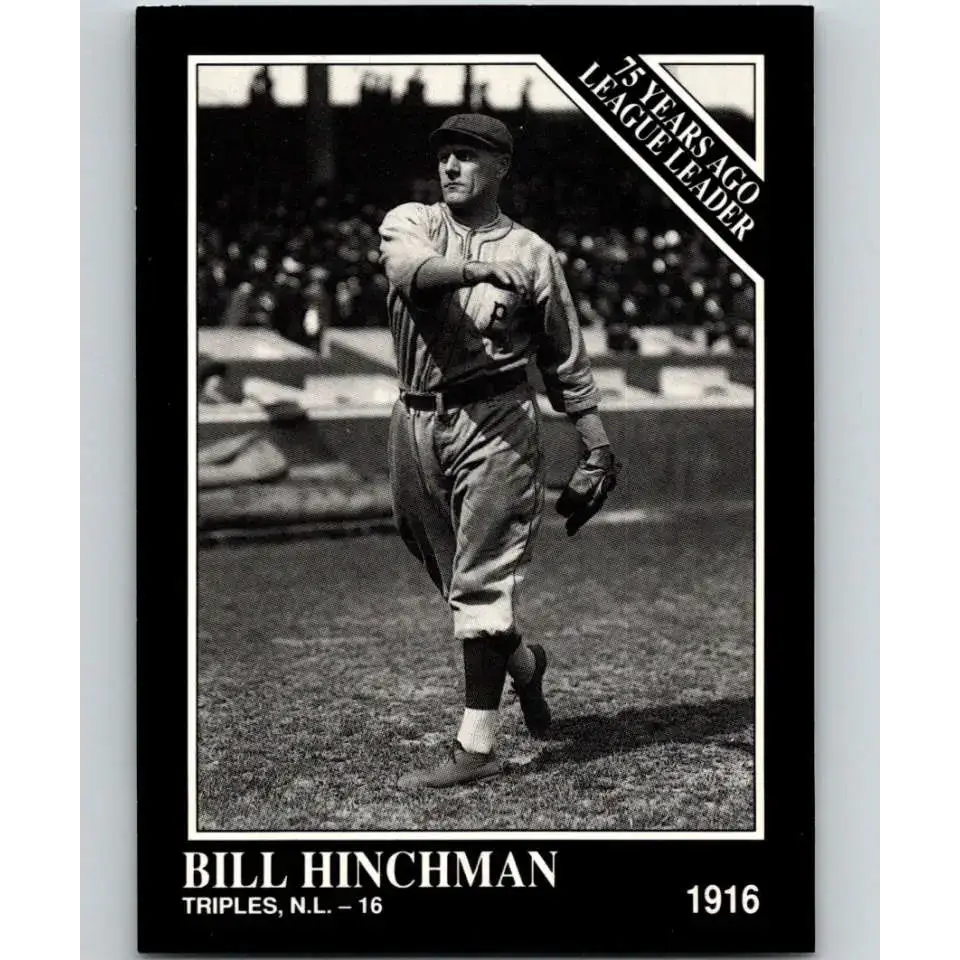 1991 Conlon Collection #155 Bill Hinchman EX Excellent Pittsburgh Pirates Baseball Card - Baseball Card Single