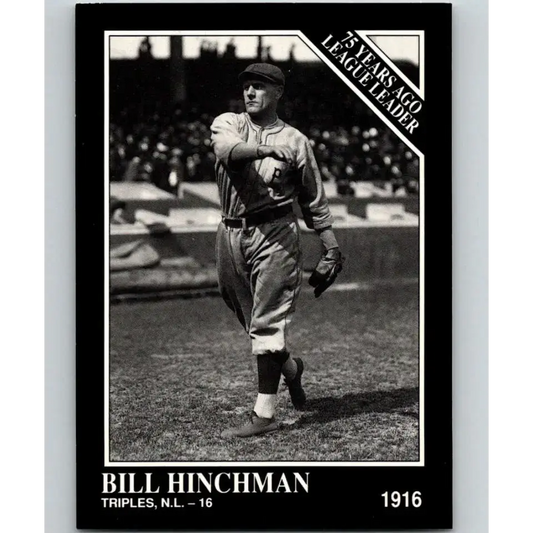1991 Conlon Collection #155 Bill Hinchman EX Excellent Pittsburgh Pirates Baseball Card - Baseball Card Single