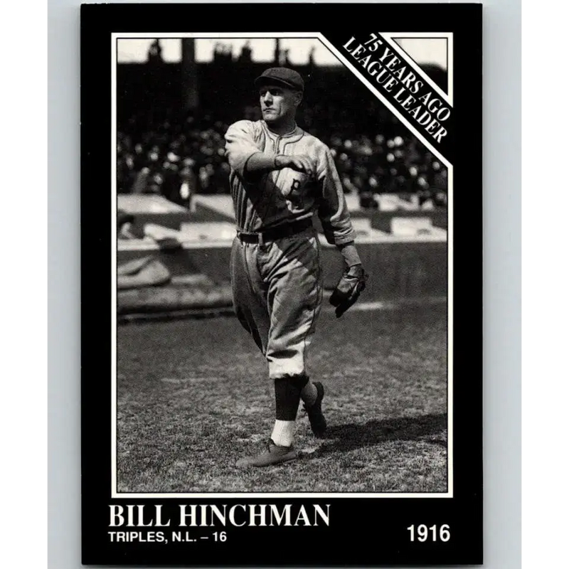 1991 Conlon Collection #155 Bill Hinchman EX Excellent Pittsburgh Pirates Baseball Card - Baseball Card Single