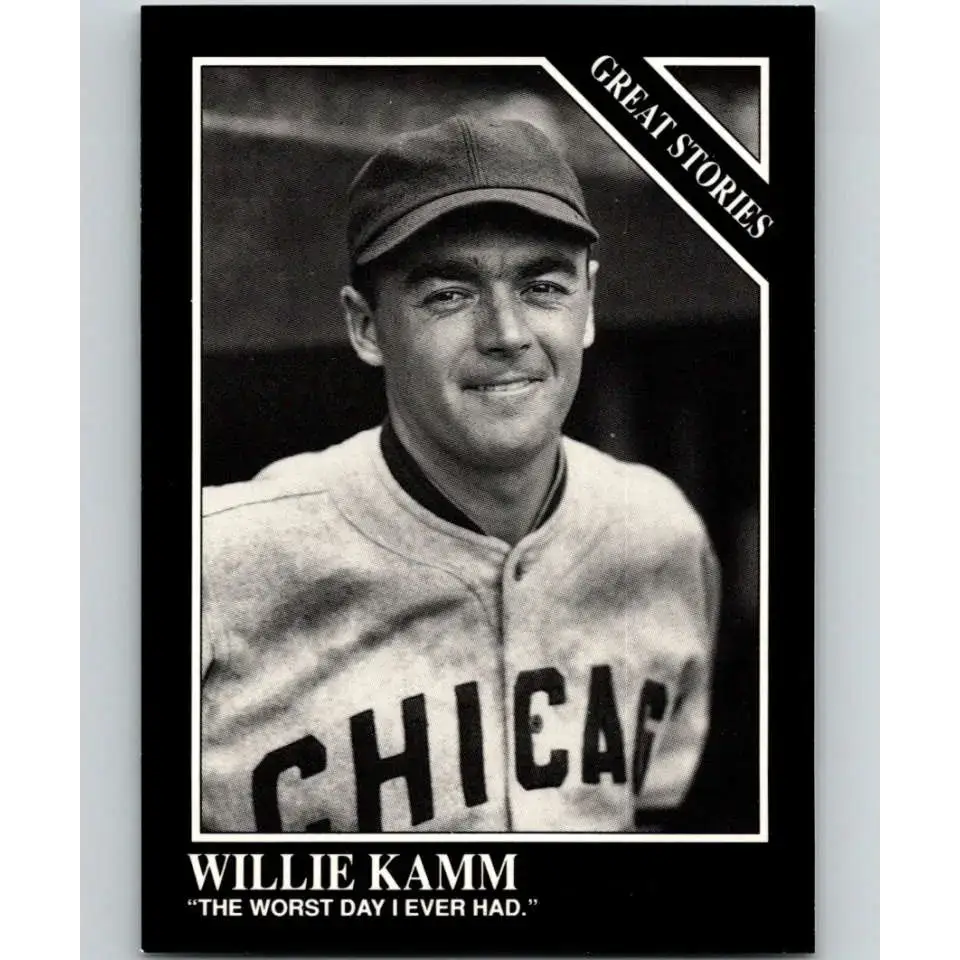 1991 Conlon Collection #166 Willie Kamm EX Excellent Chicago White Sox Baseball Card - Baseball Card Single
