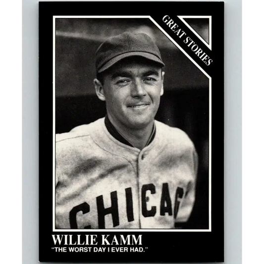 1991 Conlon Collection #166 Willie Kamm EX Excellent Chicago White Sox Baseball Card - Baseball Card Single