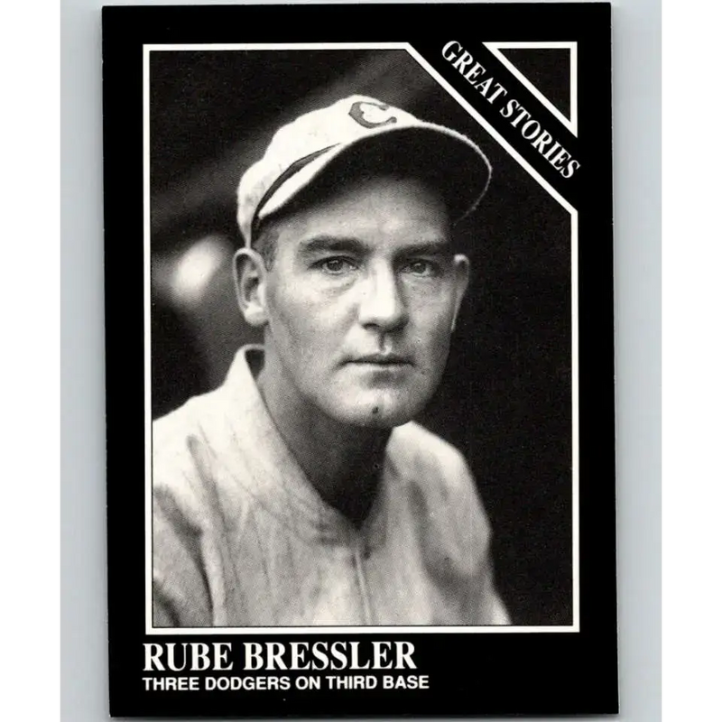 1991 Conlon Collection #173 Rube Bressler EX Excellent Cincinnati Reds Baseball Card - Baseball Card Single