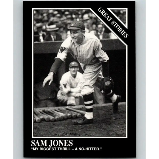 1991 Conlon Collection #174 Sad Sam Jones EX Excellent Washington Senators Baseball Card - Baseball Card Single