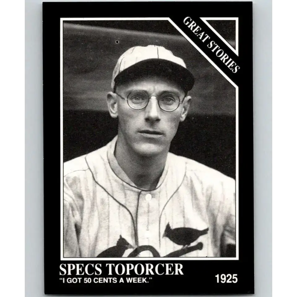 1991 Conlon Collection #176 Specs Toporcer EX Excellent St. Louis Cardinals Baseball Card - Baseball Card Single