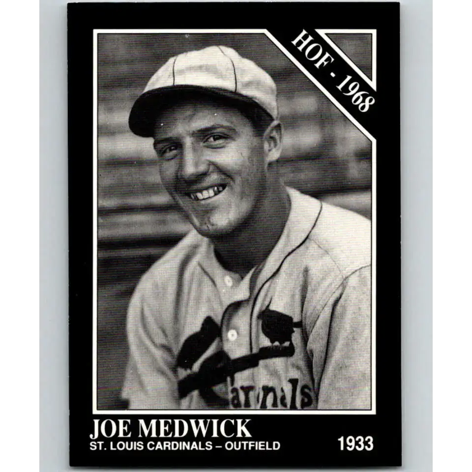 1991 Conlon Collection #18 Joe Medwick EX Excellent St. Louis Cardinals Baseball Card - Baseball Card Single