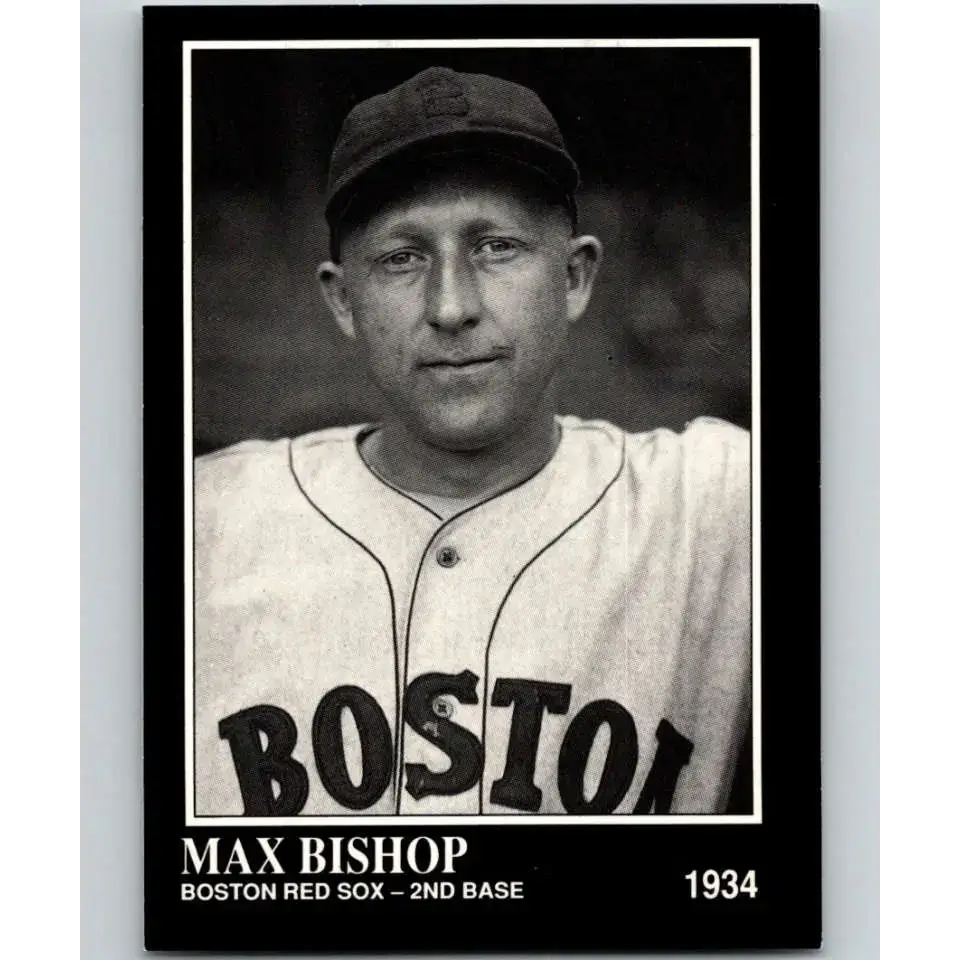 1991 Conlon Collection #183 Max Bishop EX Excellent Boston Red Sox Baseball Card - Baseball Card Single