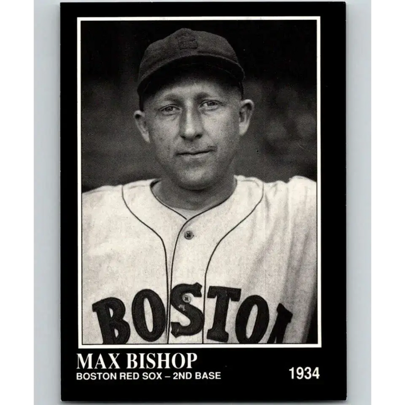 1991 Conlon Collection #183 Max Bishop EX Excellent Boston Red Sox Baseball Card - Baseball Card Single