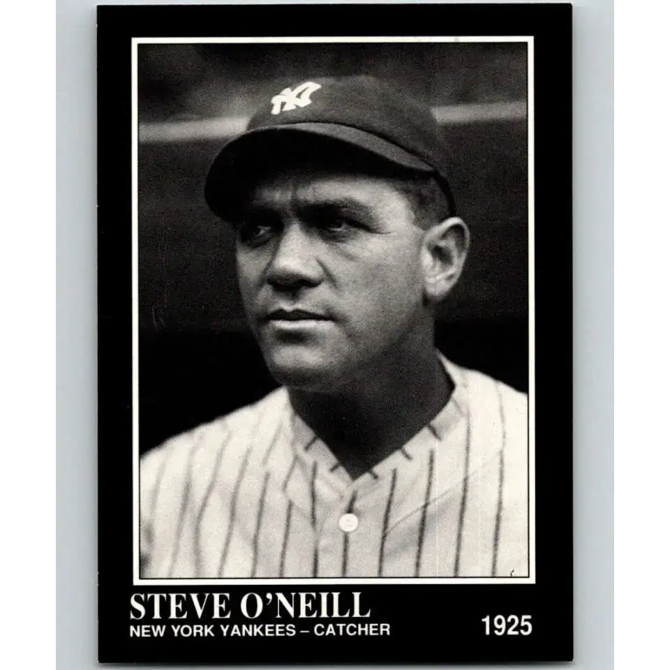 1991 Conlon Collection #186 Steve O’Neill EX Excellent New York Yankees Baseball Card - Baseball Card Single