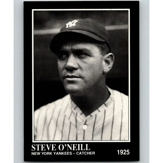 1991 Conlon Collection #186 Steve O’Neill EX Excellent New York Yankees Baseball Card - Baseball Card Single