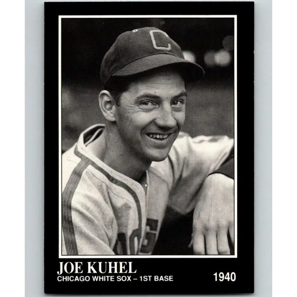 1991 Conlon Collection #188 Joe Kuhel EX Excellent Chicago White Sox Baseball Card - Baseball Card Single