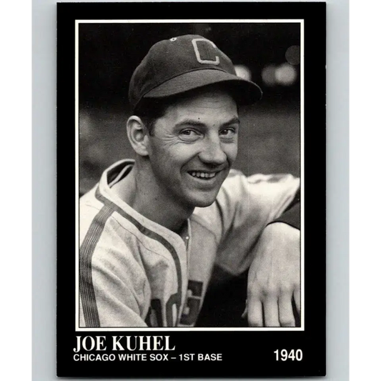 1991 Conlon Collection #188 Joe Kuhel EX Excellent Chicago White Sox Baseball Card - Baseball Card Single