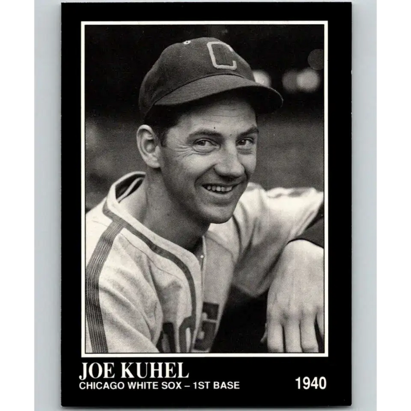 1991 Conlon Collection #188 Joe Kuhel EX Excellent Chicago White Sox Baseball Card - Baseball Card Single