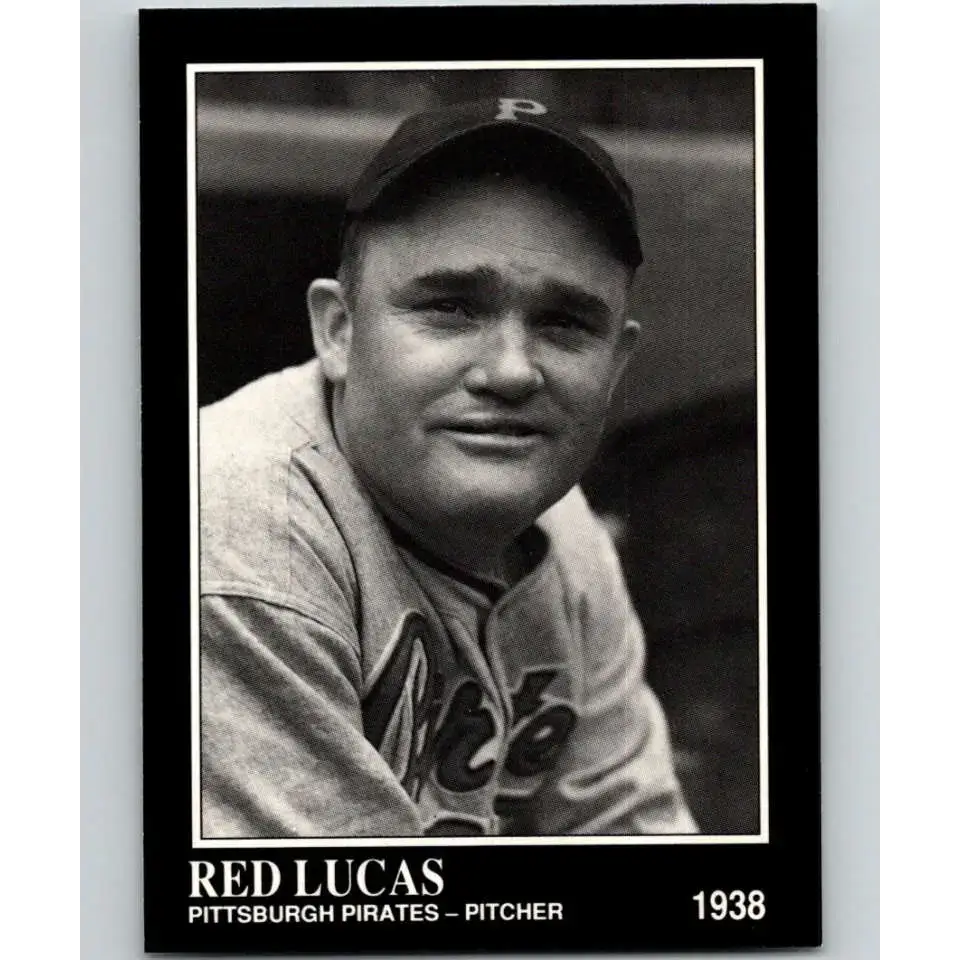 1991 Conlon Collection #190 Red Lucas EX Excellent Pittsburgh Pirates Baseball Card - Baseball Card Single
