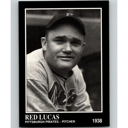 1991 Conlon Collection #190 Red Lucas EX Excellent Pittsburgh Pirates Baseball Card - Baseball Card Single