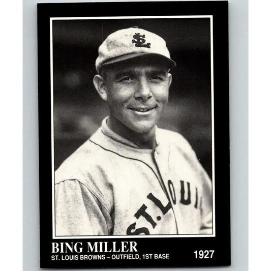 1991 Conlon Collection #192 Bing Miller EX Excellent St. Louis Browns Baseball Card - Baseball Card Single
