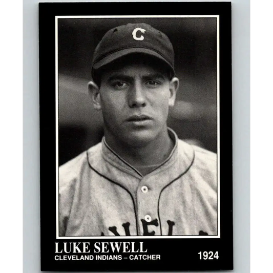 1991 Conlon Collection #193 Luke Sewell EX Excellent Cleveland Indians Baseball Card - Baseball Card Single