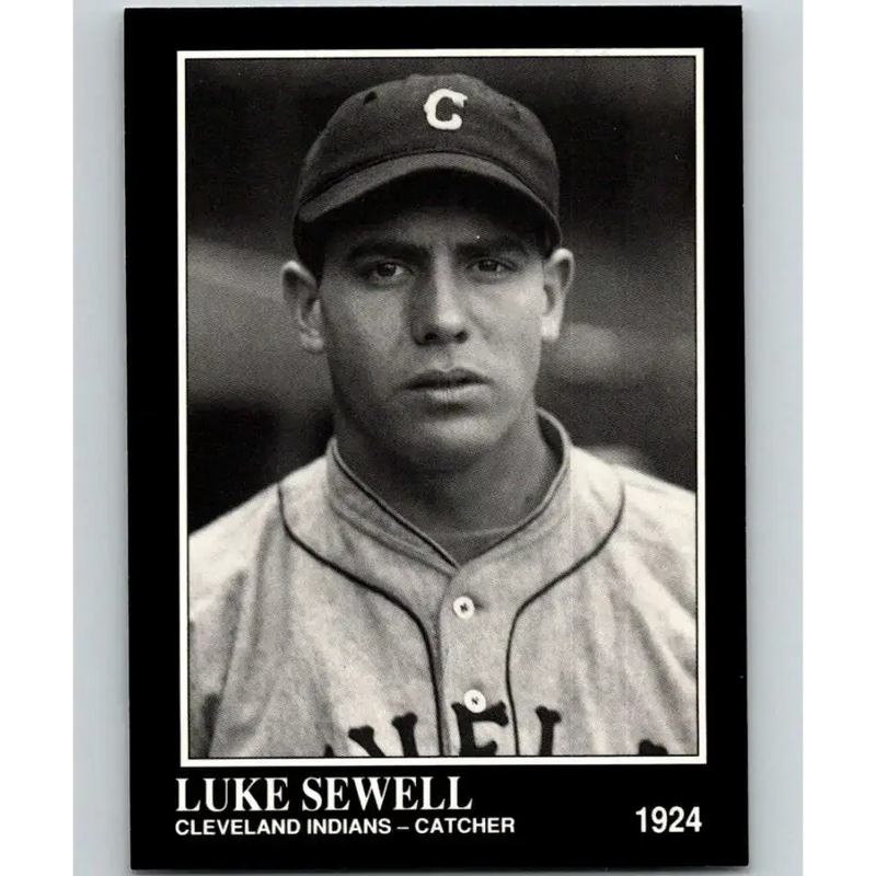 1991 Conlon Collection #193 Luke Sewell EX Excellent Cleveland Indians Baseball Card - Baseball Card Single