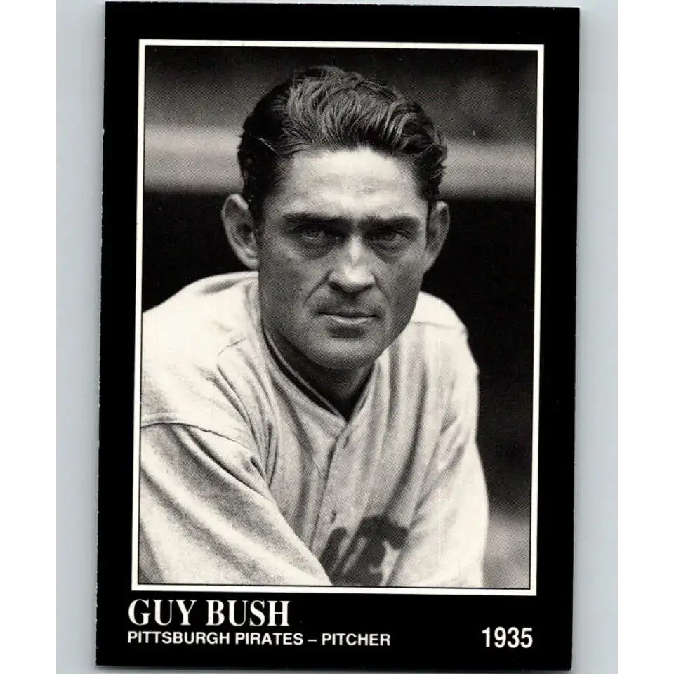1991 Conlon Collection #196 Guy Bush EX Excellent Pittsburgh Pirates Baseball Card - Baseball Card Single
